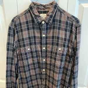 JCrew Mens Work Shirt, size Medium